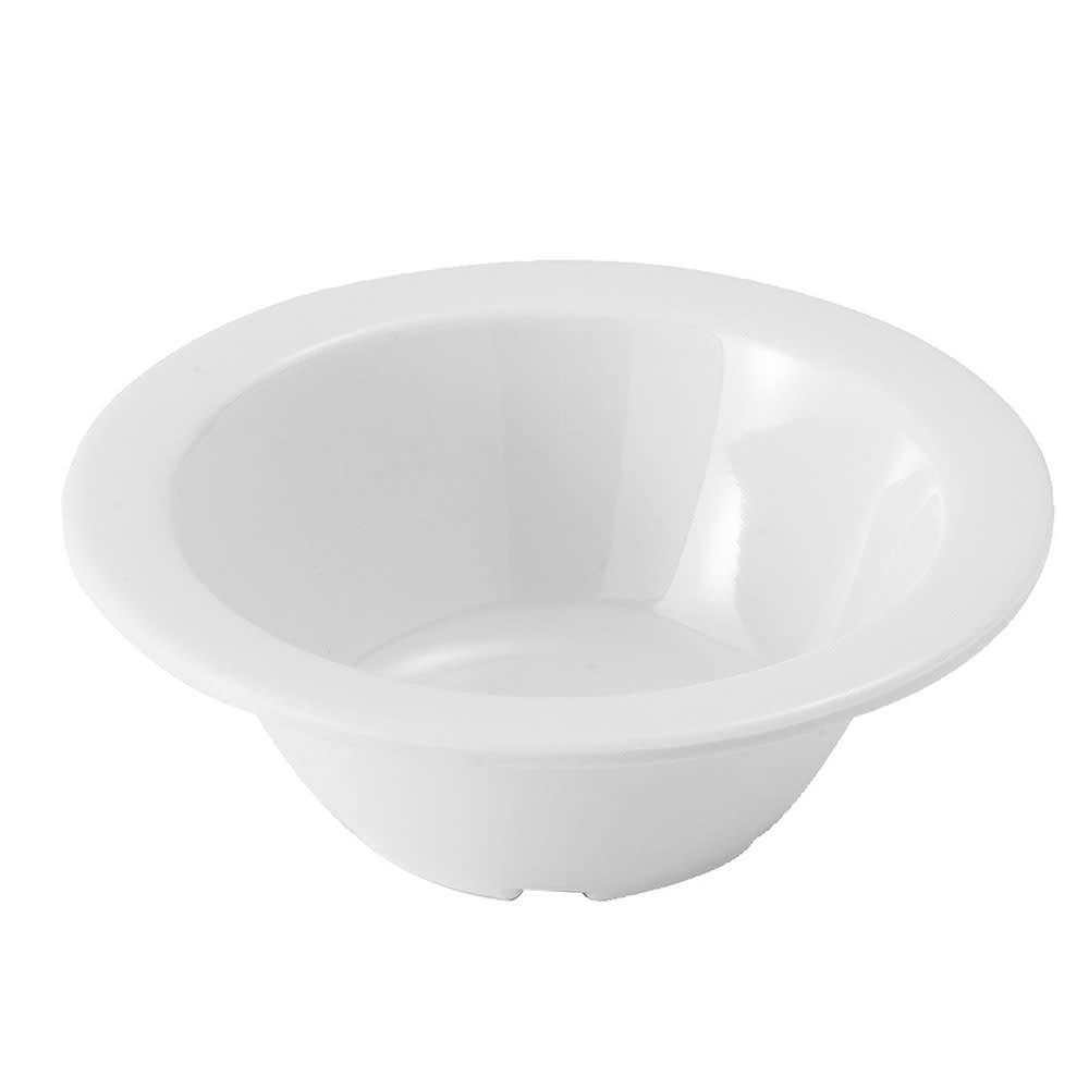 Winco MMB-4W 4 oz Round Melamine Fruit Bowl, White