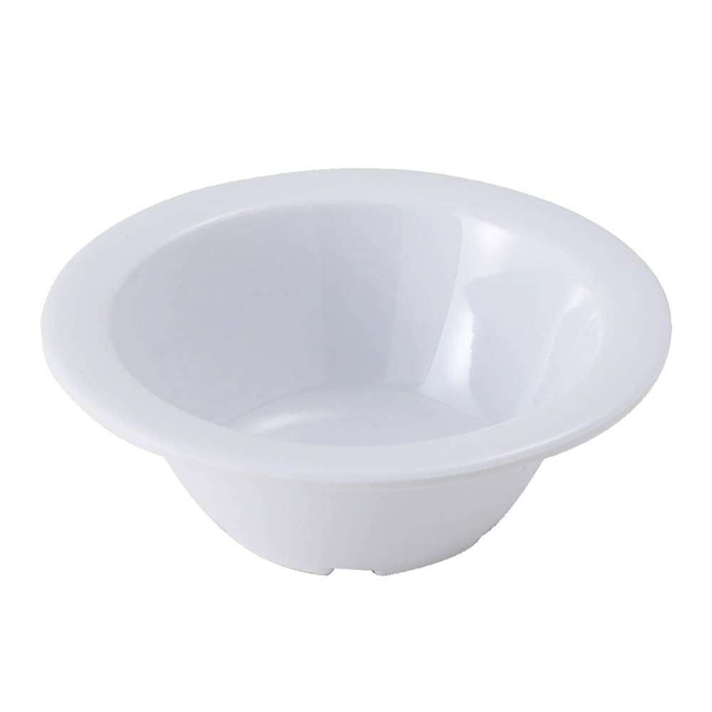 Winco MMB-5W 5 oz Round Melamine Fruit Bowl, White