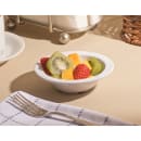 Winco MMB-5W 5 oz Round Melamine Fruit Bowl, White thumbnail 2