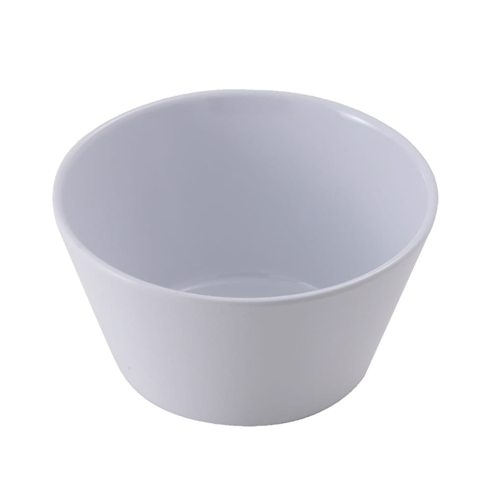 Winco MMB-8W 8 oz Round Melamine Bouillon Cup, White