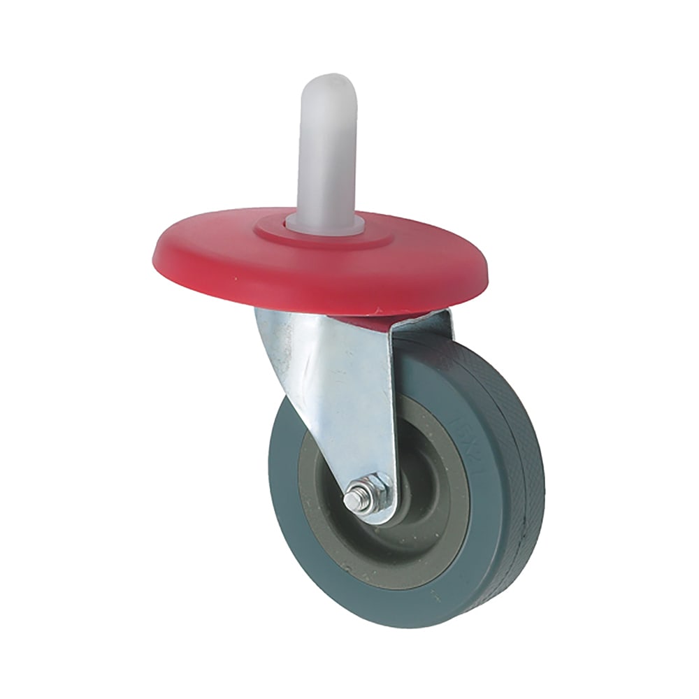 Winco MPB-36WH 3" Swivel Stem Caster for MPB-36 Mop Bucket - 80 lb Capacity, No Brake