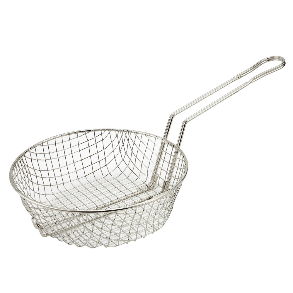 Winco MSB-10 10" Culinary Basket, Coarse Mesh