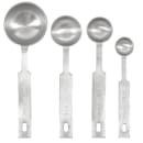 Winco MSPD-4X 4 Piece Deluxe Measuring Spoon Set, Stainless thumbnail 5