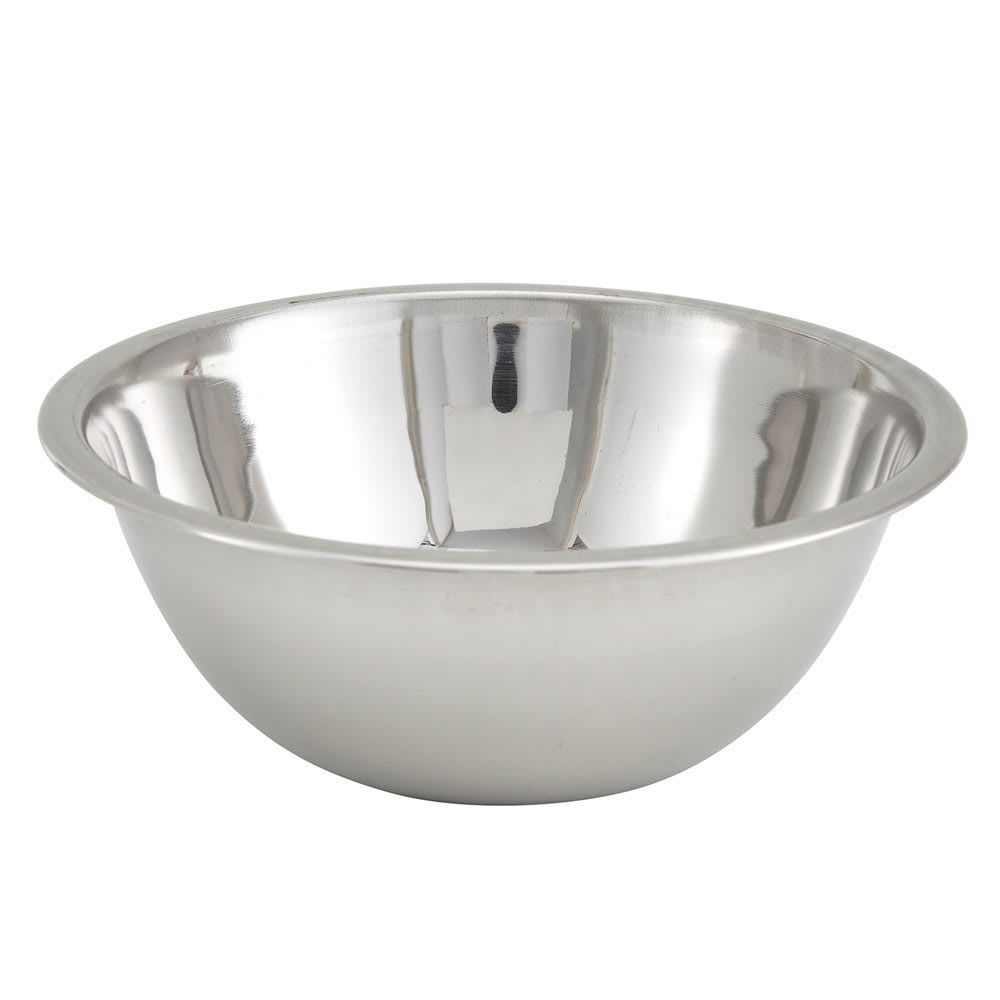 Winco MXB-400Q 4 qt Mixing Bowl, Stainless