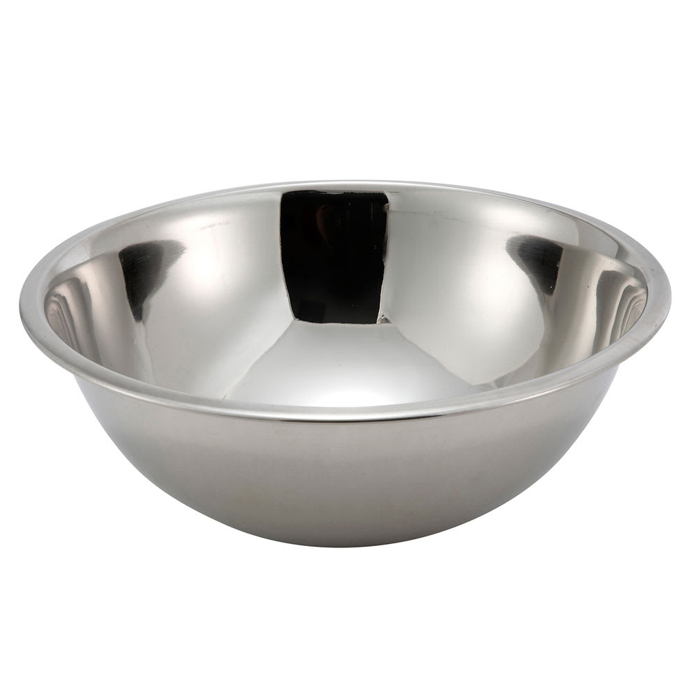 Winco MXB-500Q 5 qt Mixing Bowl, 11 1/4" Diameter, Stainless Steel
