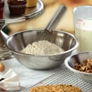 Winco MXB-800Q 8 qt Mixing Bowl, 13 1/4" Diameter, Stainless Steel thumbnail 5