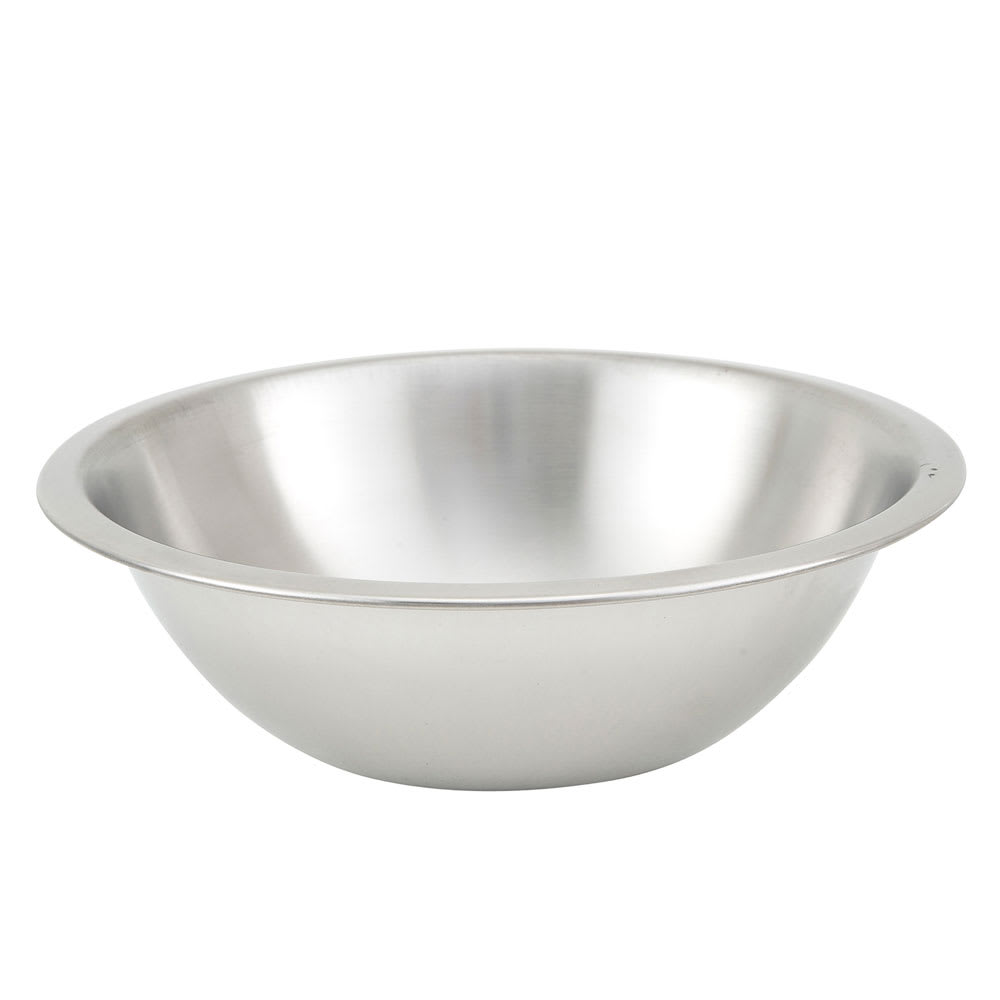 Winco MXHV-150 1 1/2 qt Heavy Duty Mixing Bowl, 7 7/8 x 4 1/2", Stainless