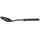 Winco NC-SL2 Slotted Nylon Spoon, Black thumbnail 3