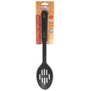 Winco NC-SL2 Slotted Nylon Spoon, Black thumbnail 5