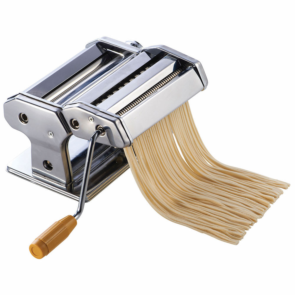 Winco NPM-7 7" Pasta Cutter w/ Detachable Cutter, Stainless