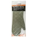 Winco OMF-17 17" Conventional Oven Mitt - Cotton, Green thumbnail 3