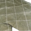 Winco OMF-17 17" Conventional Oven Mitt - Cotton, Green thumbnail 4