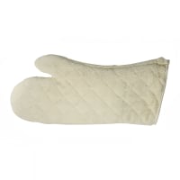 Winco OMF-17 17" Conventional Oven Mitt - Cotton, Green thumbnail 5