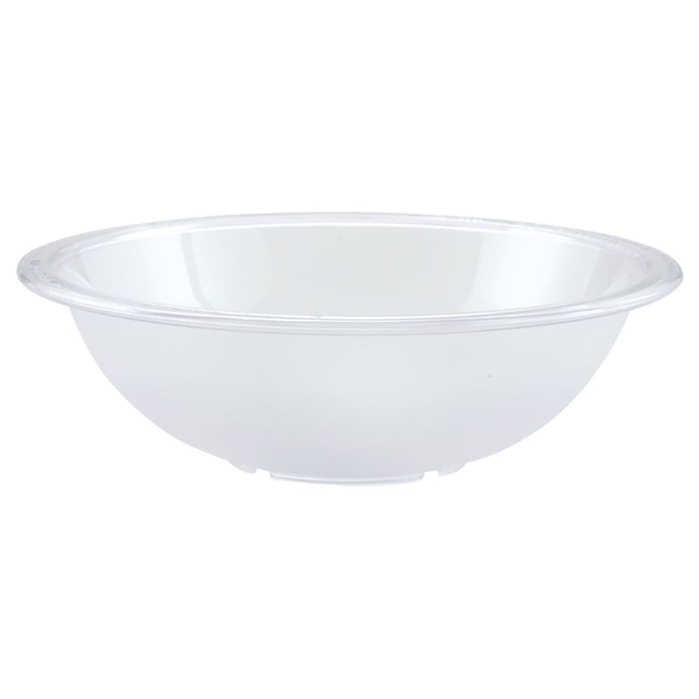 Winco PBB-15 15 3/4" Round Pebbled Bowl, Polycarbonate