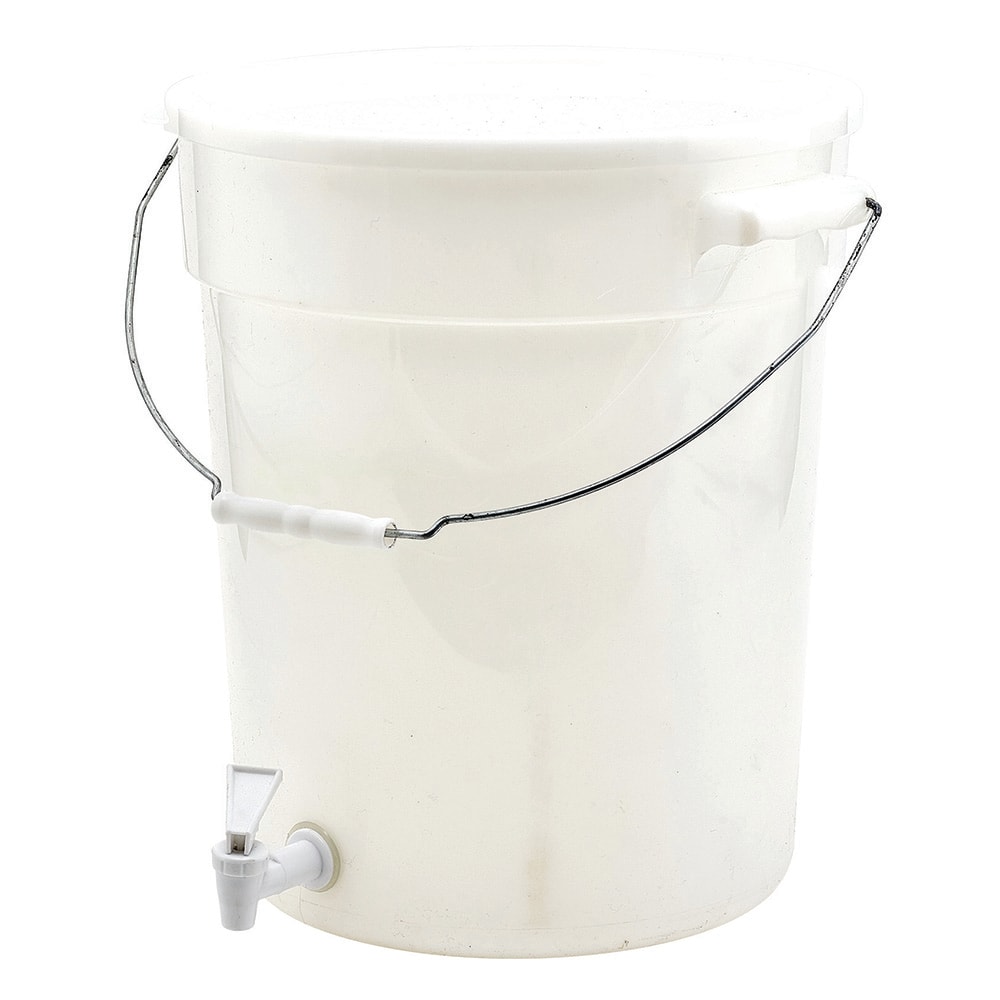 Winco PBDW-22 6 gal Beverage Dispenser - Plastic Container, No Base