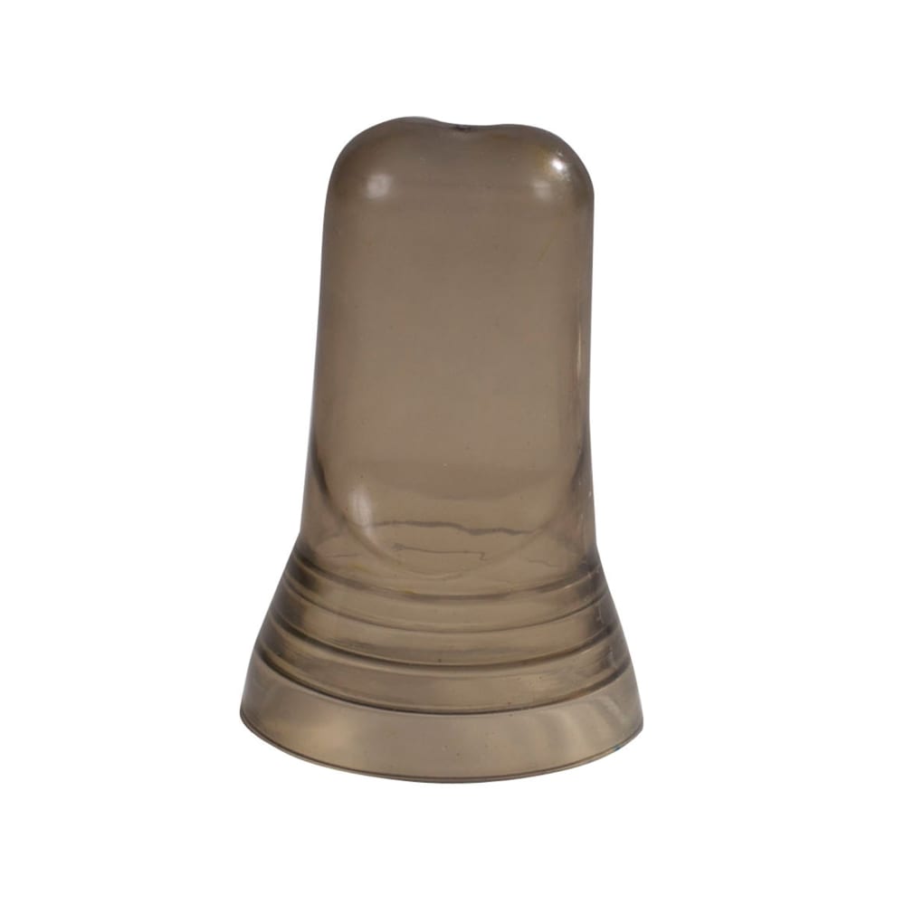 Winco PC-1 Universal Liquor Pourer Cover - Plastic, Smoke