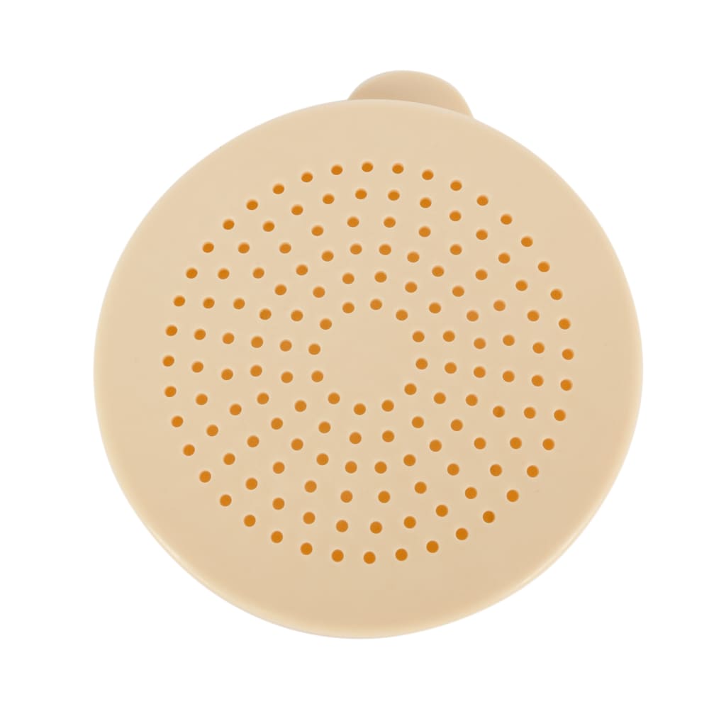 Winco PDG-BL Shaker/Dredge Lid for PDG-10 & PDG-10AC - Polycarbonate, Beige