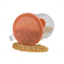 Winco PDG-RL Shaker/Dredge Lid for PDG-10 & PDG-10AC - Polycarbonate, Rose thumbnail 2