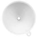 Winco PF-16 16 oz Funnel - Plastic, White thumbnail 2