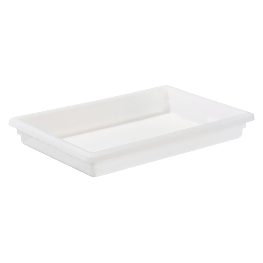 Winco PFFW-3 Food Storage Box - 18x26x3", Stackable, White