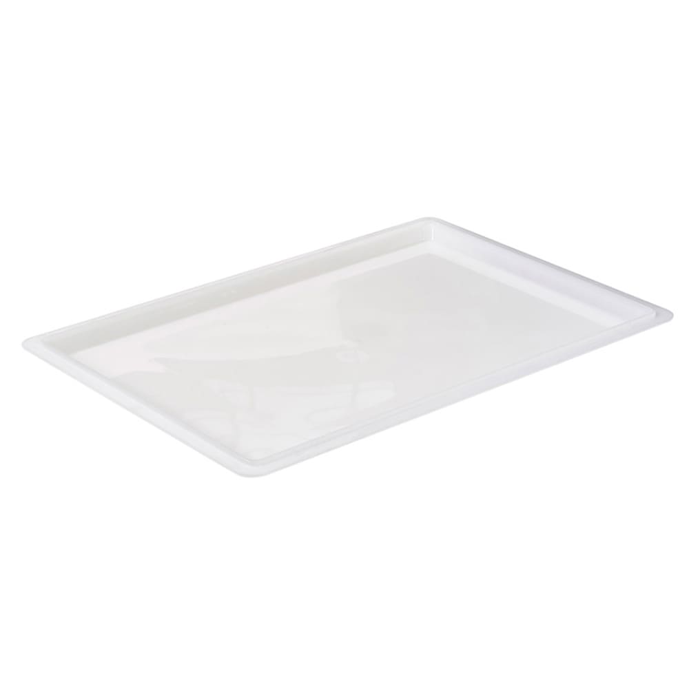 Winco PFFW-C Cover for PFFW Food Storage Boxes - 26" x 18", Polypropylene, White