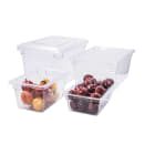 Winco PFSF-3 5 gal Food Storage Box - 26" x 18" x 3 1/2", Clear thumbnail 2