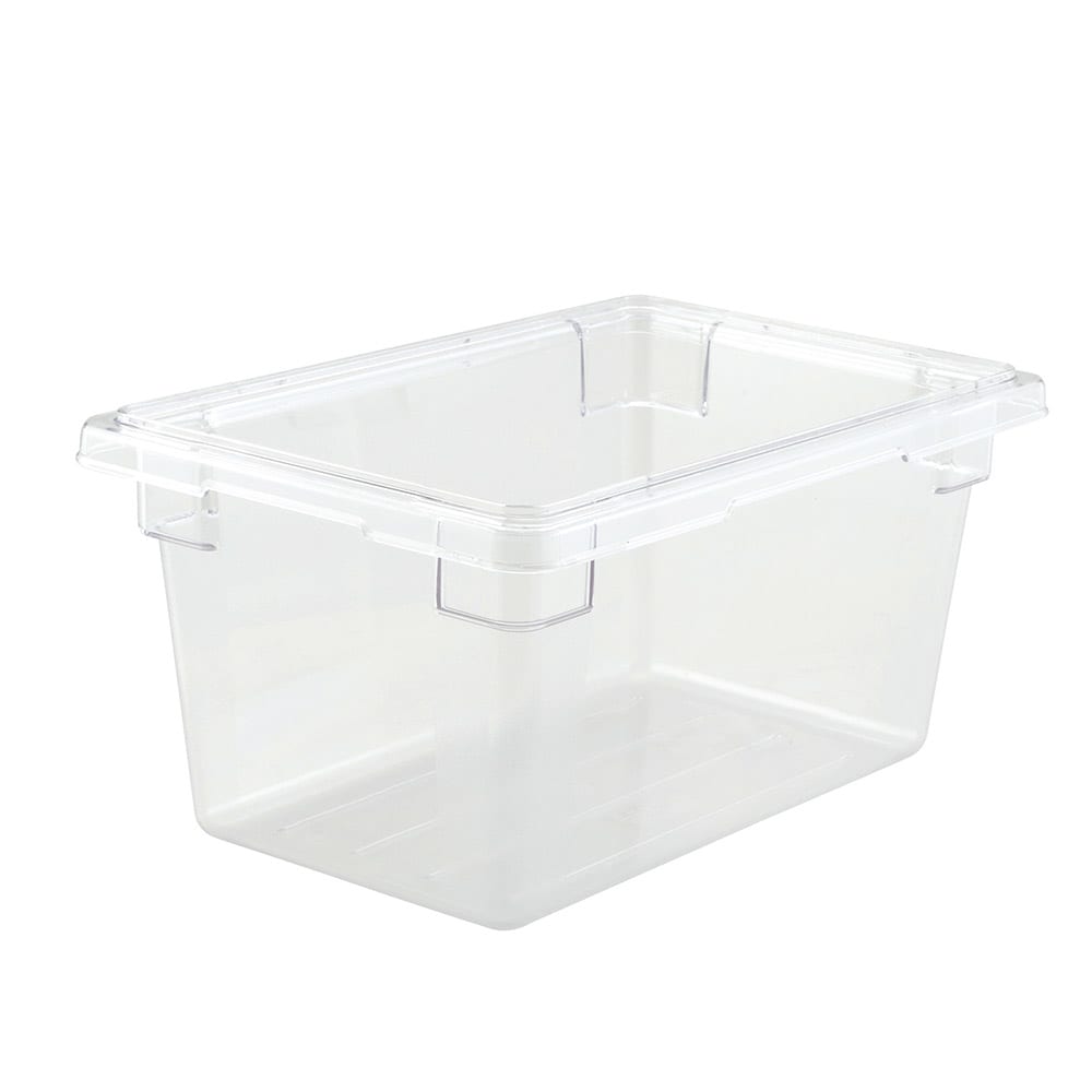 Winco PFSH-9 5 gal Food Storage Container - Plastic, Clear