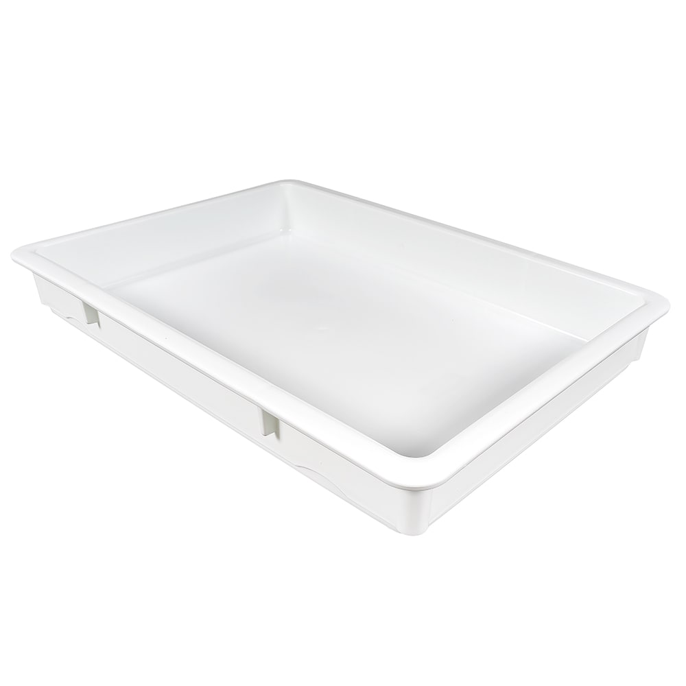 Winco PL-3N 25 5/8" x 18" Dough Box - Polypropylene, White