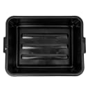 Winco PL-5K Bus Box - 20 1/4" x 15 1/2" x 5", Black thumbnail 3