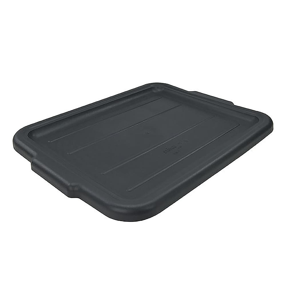 Winco PLW-CK Bus Box Cover - 20 3/4" x 16 3/4", Black