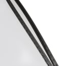 Winco PMC-14K Single Menu Cover, 8 1/2 x 14", Black thumbnail 6