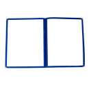 Winco PMCD-9B Double Fold Menu Cover, 9 1/2 x 12", Blue thumbnail 5