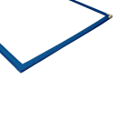 Winco PMCD-9B Double Fold Menu Cover, 9 1/2 x 12", Blue thumbnail 7