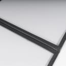 Winco PMCD-9K Double Fold Menu Cover, 9 1/2 x 12", Black thumbnail 6