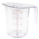 Winco PMCP-100 1 qt Measuring Cup - Polycarbonate, Clear thumbnail 4