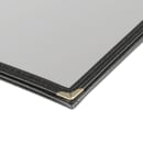 Winco PMCT-9K Tri Fold Menu Cover, 9 1/2 x 12", Black thumbnail 7