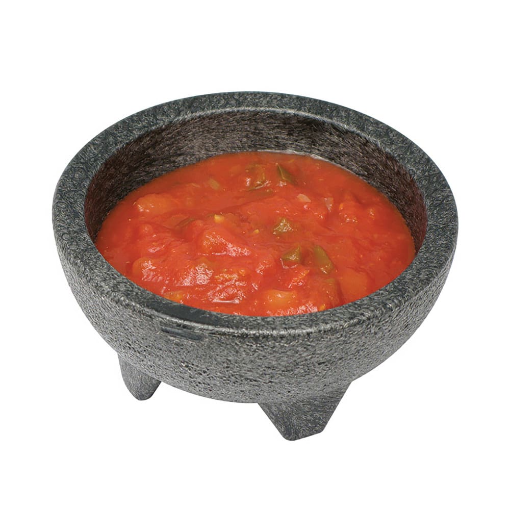 Winco PMSB-10 10 oz Molcajete Salsa Bowl