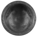 Winco PMSB-4 4 oz Molcajete Salsa Bowl, Polypropylene, Black thumbnail 2