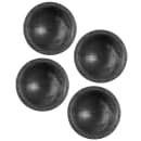 Winco PMSB-4 4 oz Molcajete Salsa Bowl, Polypropylene, Black thumbnail 6