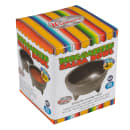 Winco PMSB-4 4 oz Molcajete Salsa Bowl, Polypropylene, Black thumbnail 7