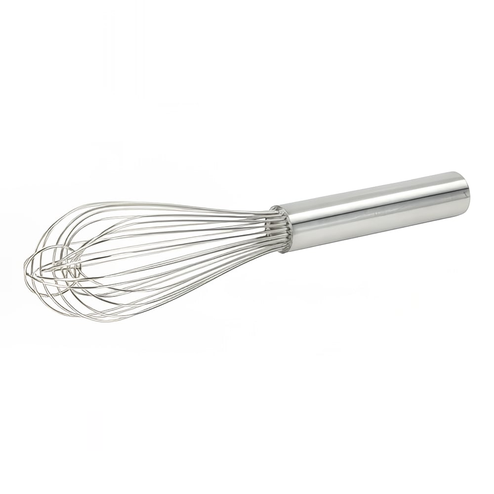 Winco PN-10 10" Piano Wire Whip, Stainless