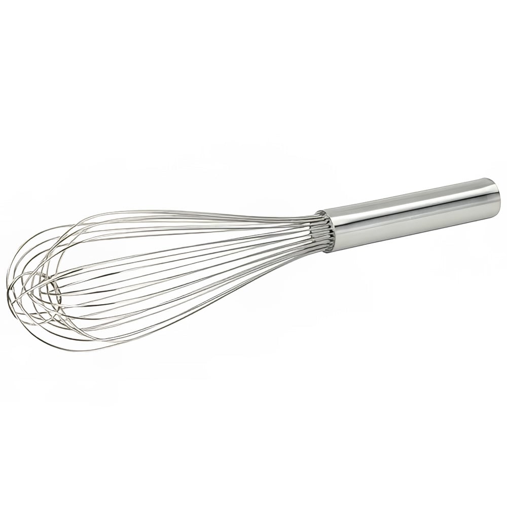 Winco PN-12 12" Piano Wire Whip, Stainless Steel