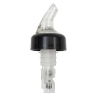 Winco PPA-125 1 1/4 oz Measuring Pourer w/ Black Collar & Inside Ball Bearing, Clear Tail thumbnail 2