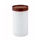 Winco PPB-1B 1 qt Liquor & Juice Multi Pour w/ Brown Spout & Lid thumbnail 2