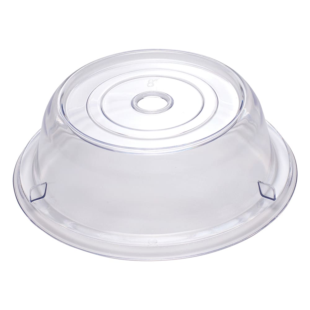Winco PPCR-8 8" Plate Cover - 2 1/2"H, Polycarbonate, Clear