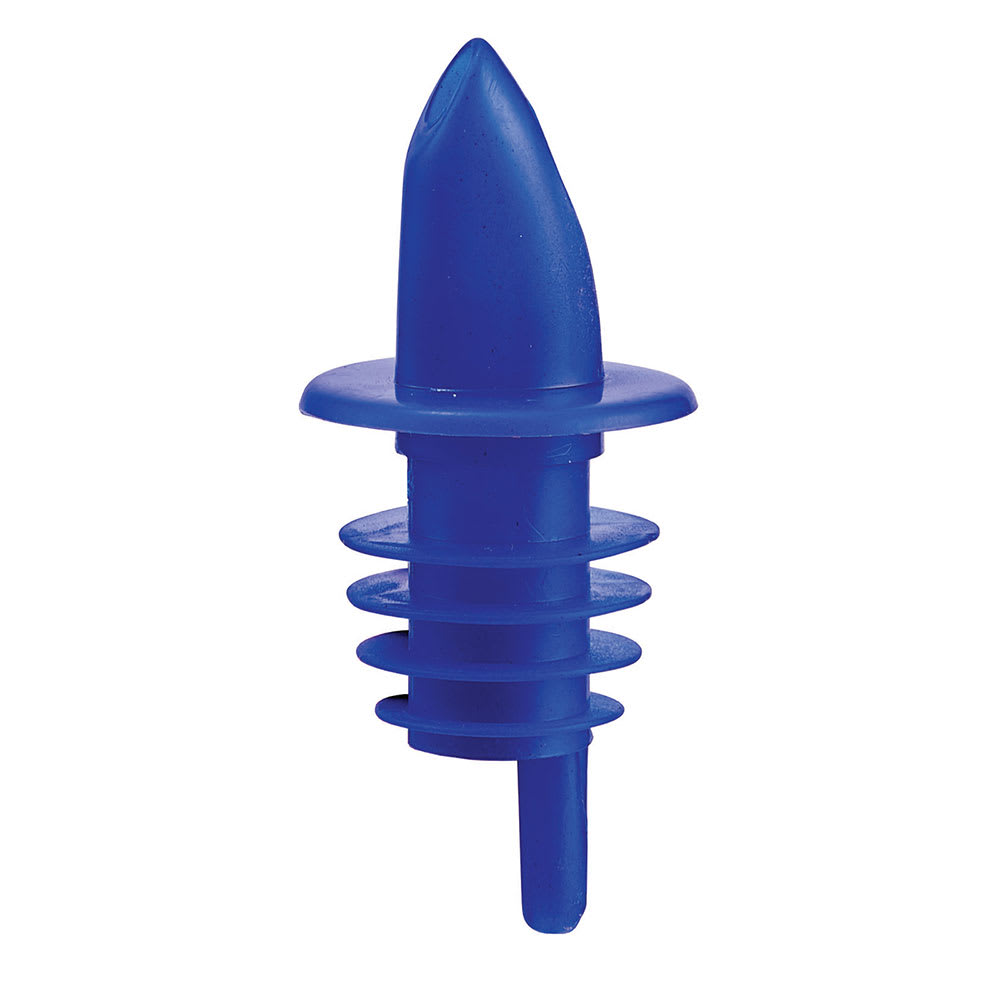 Winco PPR-2B Liquor Pourer - Free Flow, Blue