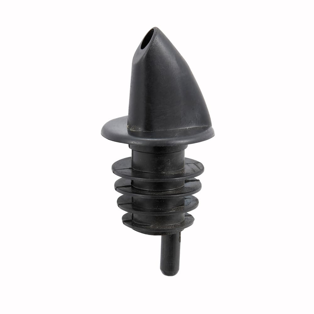Winco PPR-2K Free Flow Liquor Pourer, Black