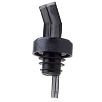 Winco PP-SSM Plastic Pourer w/ Screen & Bent Spout, Midnight Smoke thumbnail 3