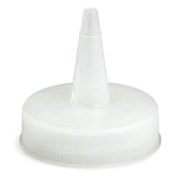 Winco PSB-08C 8 oz Plastic Squeeze Bottle, Clear thumbnail 2