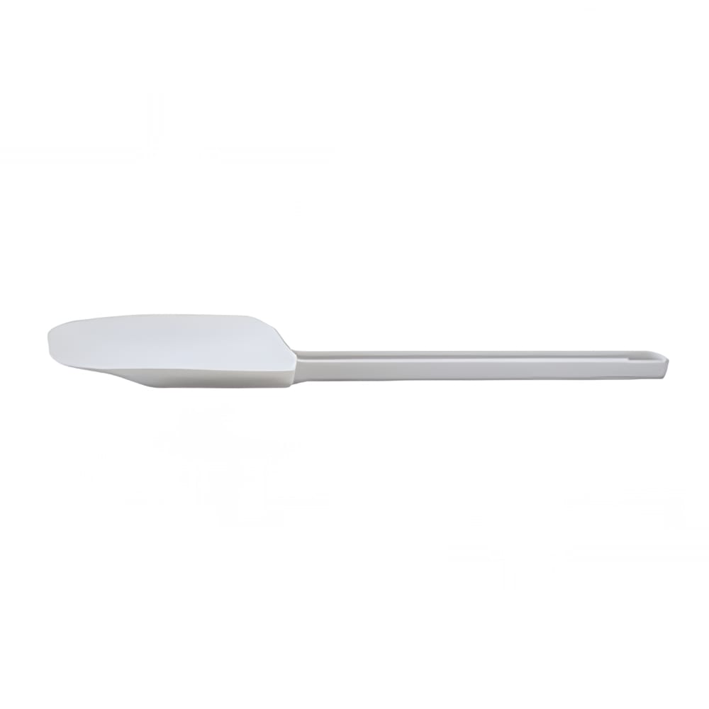 Winco PSGE-14 14" Scraper/Spatula - Bowl Shaped Head, White